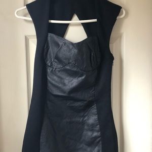 Black cocktail dress